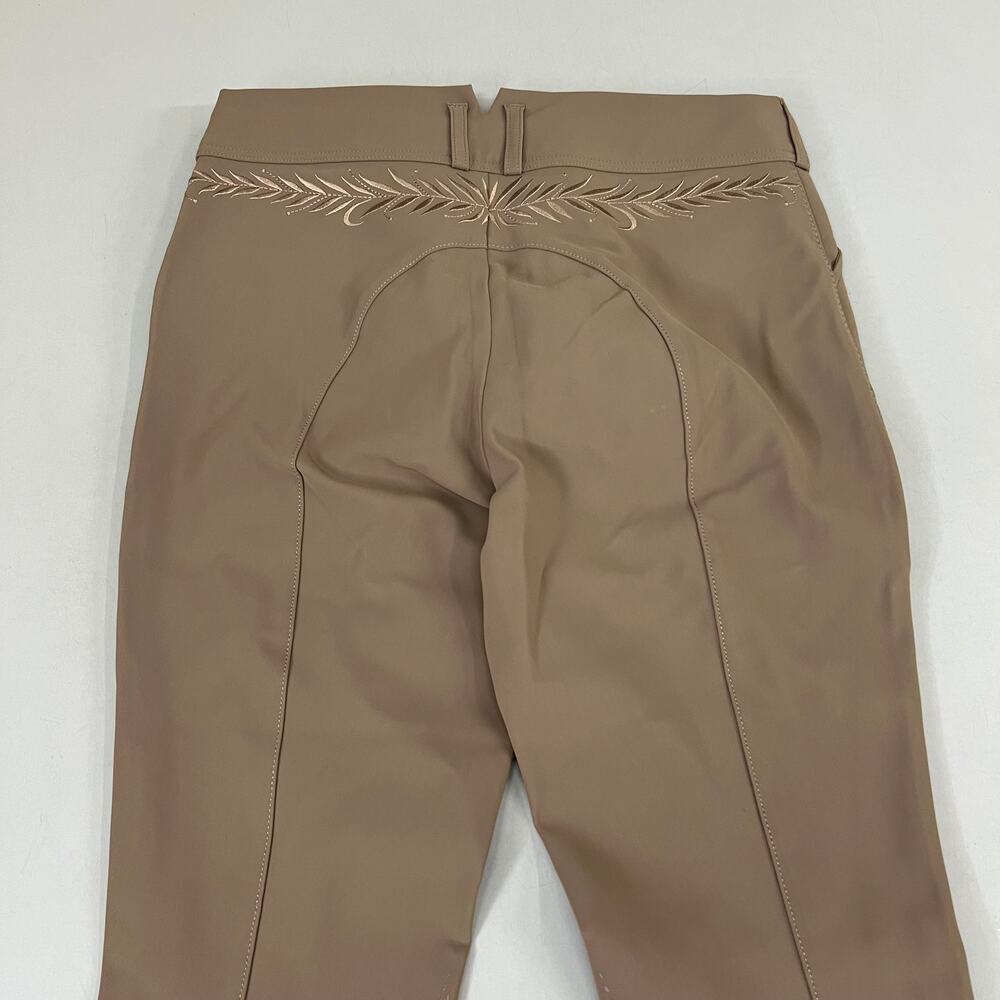 SAMSHIELD Delice Flower Equestrian Pants Women's Sz US 26, UK 8, FR 36 Camel - Picture 7 of 13